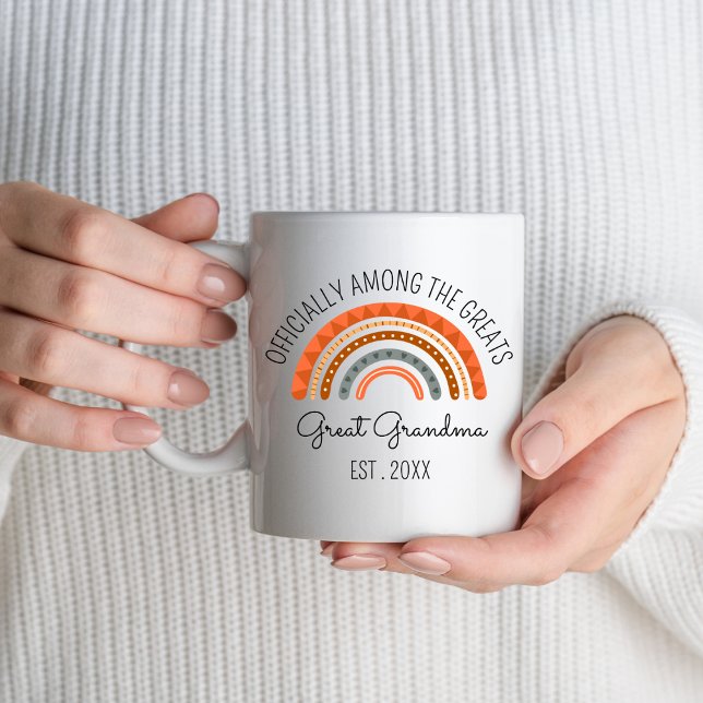 New Great Grandma Great Presents Grandma Est 2024 Mug (Creator Uploaded)