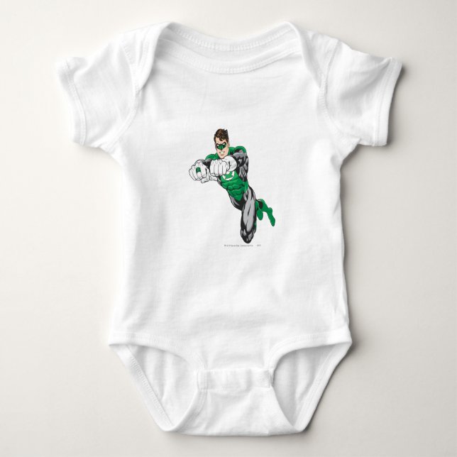 New Green Lantern 1 Baby Bodysuit (Front)