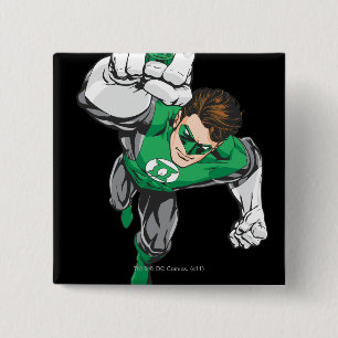New Green Lantern 6 15 Cm Square Badge