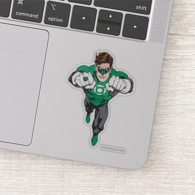 New Green Lantern Flying (Detail)
