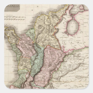 New Grenada Square Sticker