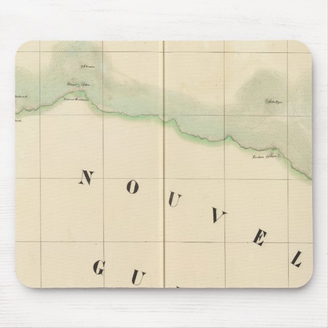 New Guinea Oceania no 23 Mouse Mat (Front)