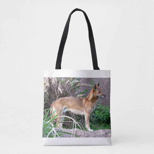 New Guinea Singing Dog Photo Tote (Front)