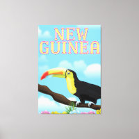 New Guinea Toucan travel poster