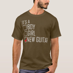 New Guitar Funny Guitars Collecting Guitar Lover G T-Shirt