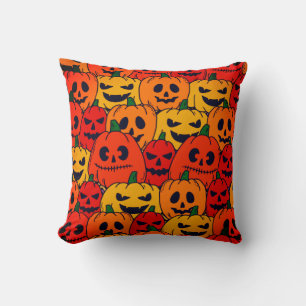 New Halloween Spooky Pumpkin Cushion