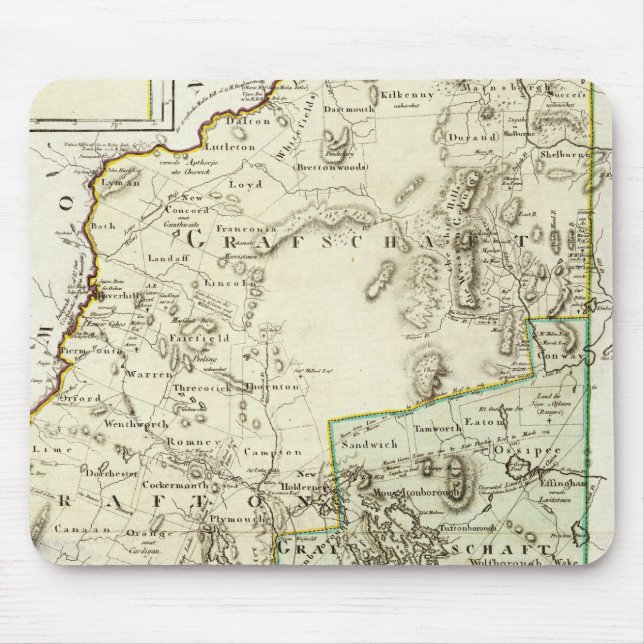 New Hampshire 7 Mouse Mat (Front)