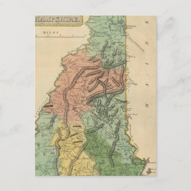 New Hampshire 8 Postcard (Front)