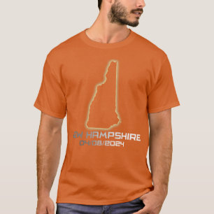 New Hampshire America Astronomy otal Solar Eclipse T-Shirt