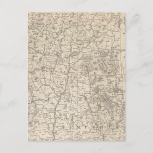 New Hampshire and Vermont Postcard