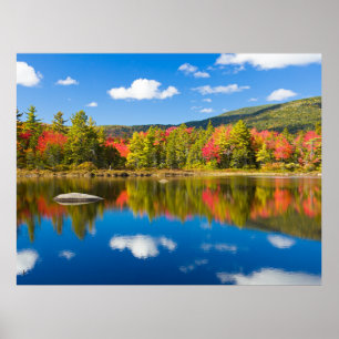 New Hampshire, Autumn Colors, Poster