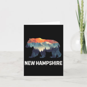 New Hampshire Bear Card