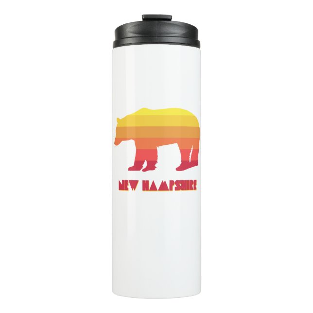 New Hampshire Bear Thermal Tumbler (Front)