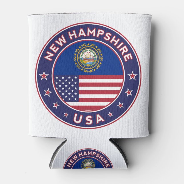 New Hampshire Can Cooler (Front)
