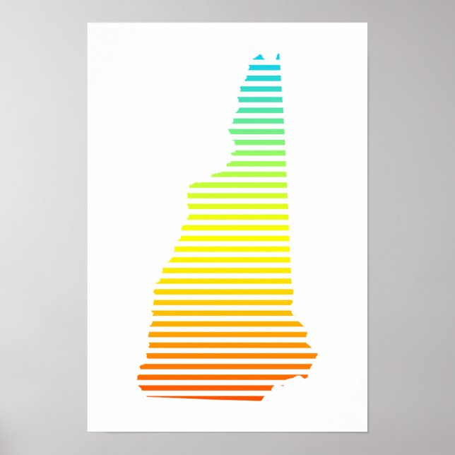 new hampshire chill fade poster (Front)