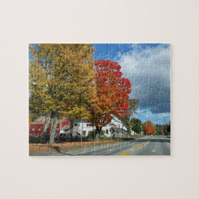 New Hampshire Fall Colours Jigsaw Puzzle (Horizontal)
