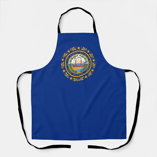 New Hampshire Flag Apron (Front)