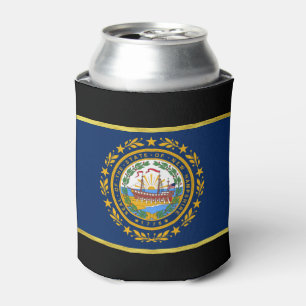 New Hampshire flag Can Cooler