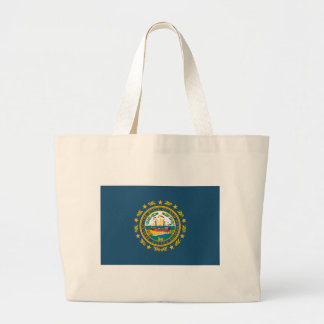 New Hampshire Flag Tote Bag