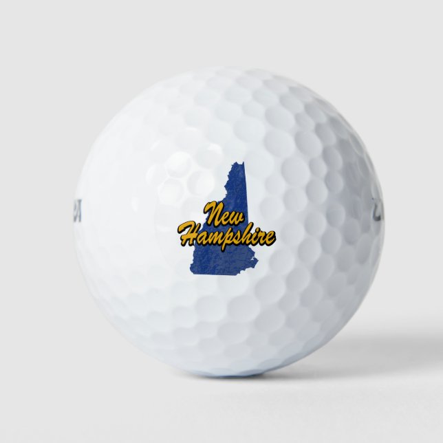 New Hampshire Golf Balls (Front)
