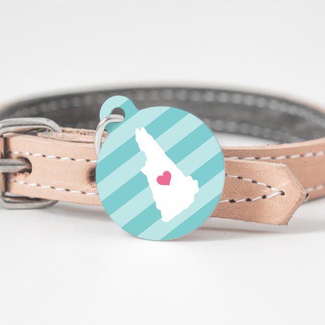 New Hampshire Heart Pet Tag (Creator Uploaded)