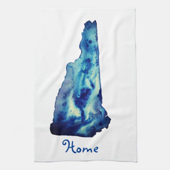New Hampshire Home Apron Tea Towel (Vertical)