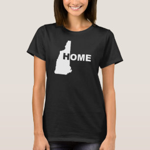 New Hampshire Home Away From State T-Shirt Tees