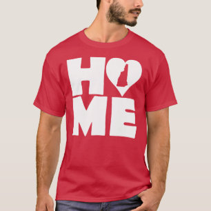 New Hampshire Home Heart State Tees T-Shirts