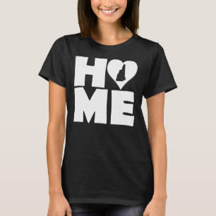 New Hampshire Home Heart State Tees T-Shirts