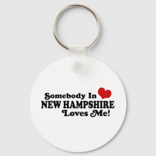 New Hampshire Key Ring
