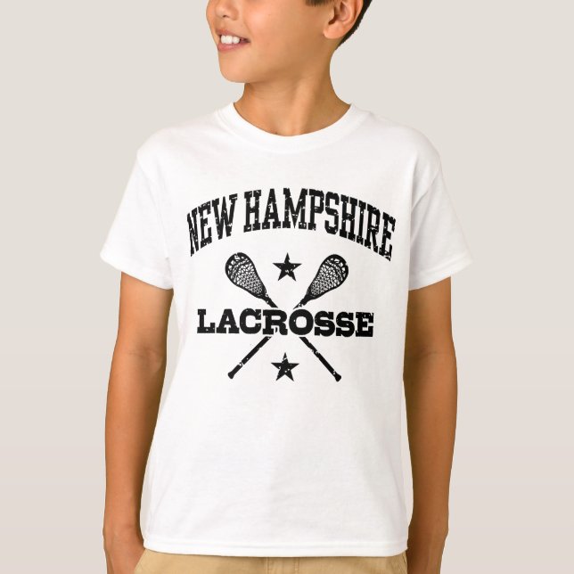 New Hampshire Lacrosse T-Shirt (Front)