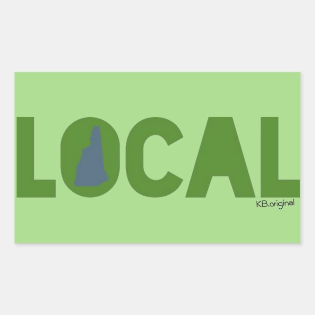 New Hampshire local sticker (Front)