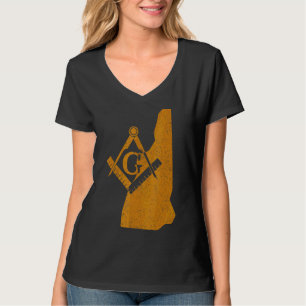 New Hampshire Masons Grand Lodge Freemason Father' T-Shirt