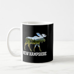 New Hampshire Moose Wildlife Forest Nature Scenic Coffee Mug