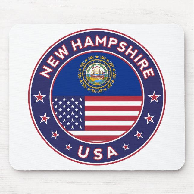 New Hampshire Mouse Mat (Front)