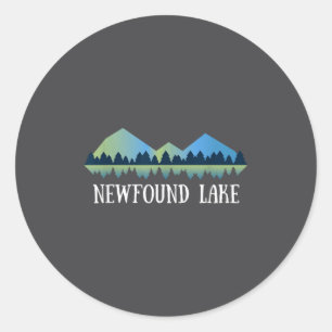 New Hampshire Newfound Lake Nh Classic Round Sticker