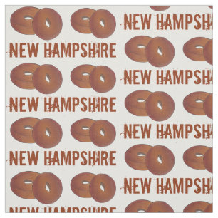 New Hampshire NH Apple Cider Doughnuts Doughnuts F Fabric