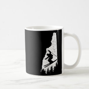 New Hampshire Nh Ski Skier Skiing Snow Apparel Clo Coffee Mug