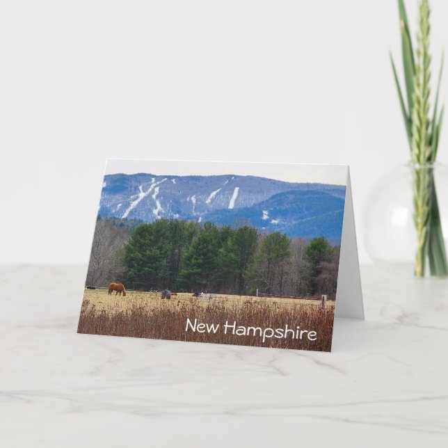 New Hampshire note card (Front)