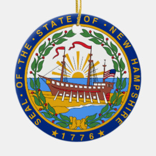 New Hampshire* Ornament