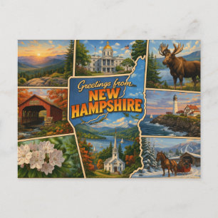 New Hampshire Postcard
