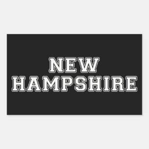 New Hampshire Rectangular Sticker