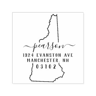 New Hampshire Return Address Stamp Self-Inking