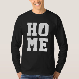 New Hampshire Silhouette State Map Home Pride Gran T-Shirt