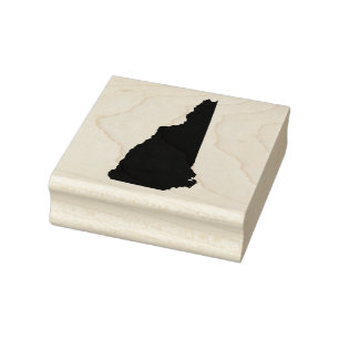 New Hampshire Solid Rubber Art Stamp