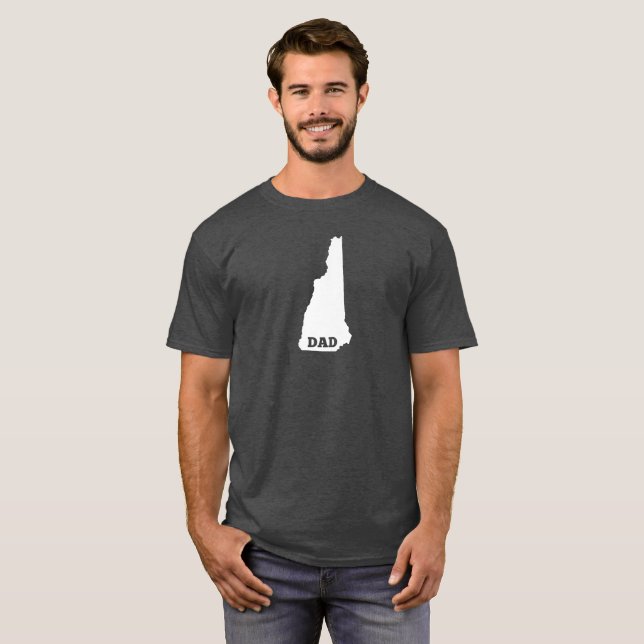New Hampshire State Dad Shirt (Front Full)