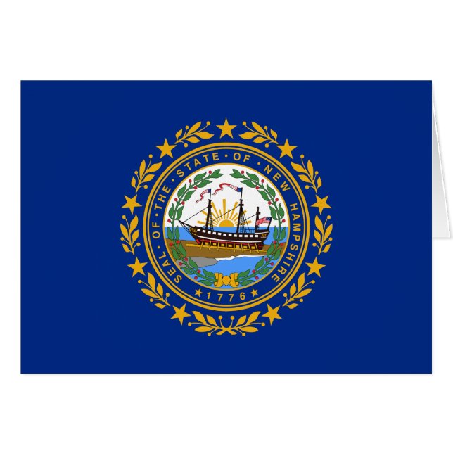 New Hampshire State Flag (Front Horizontal)