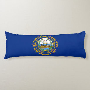 New Hampshire State Flag Body Cushion