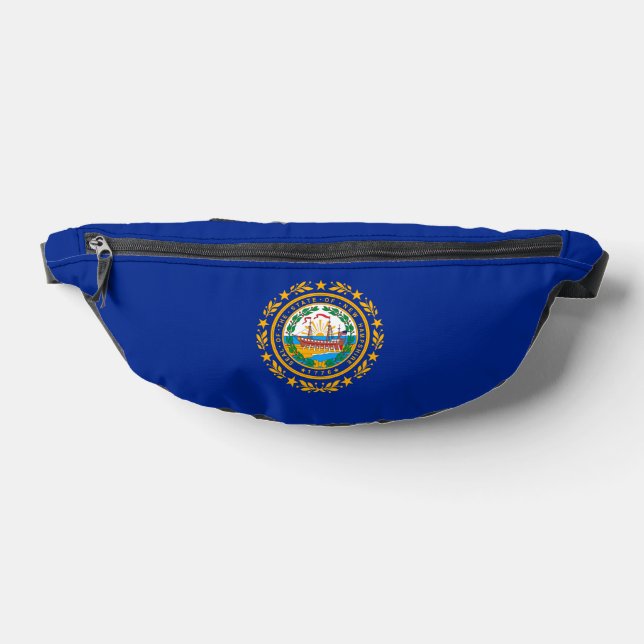 New Hampshire State Flag Design Bum Bags (Lay Down)