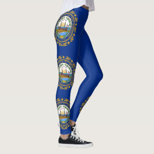 New Hampshire State Flag Leggings